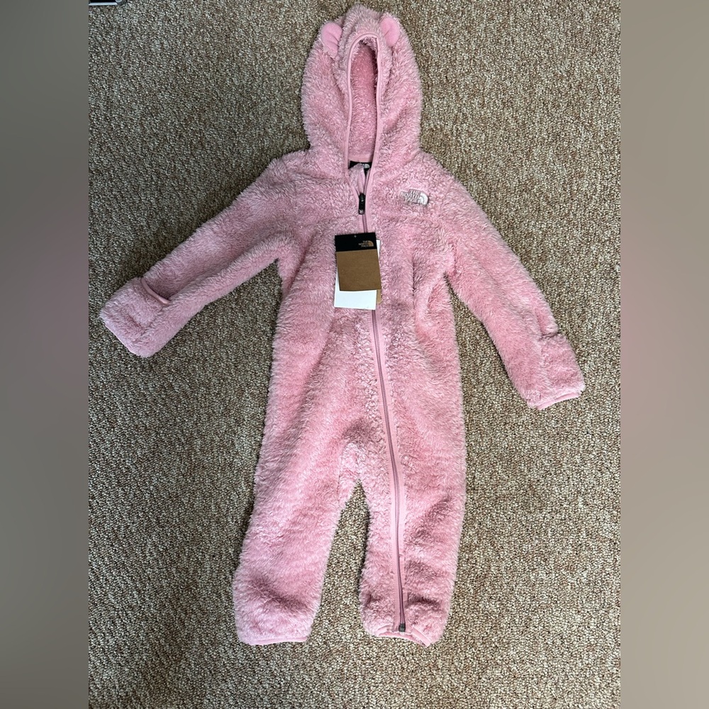 The North face 1 piece 12-18 months
